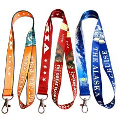 Custom Dye Sublimation Lanyards (ID Cards Optional)