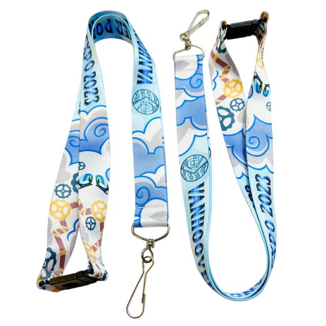 Custom Dye Sublimation Lanyards (ID Cards Optional)
