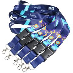 Custom Dye Sublimation Lanyards (Custom ID Cards Optional)
