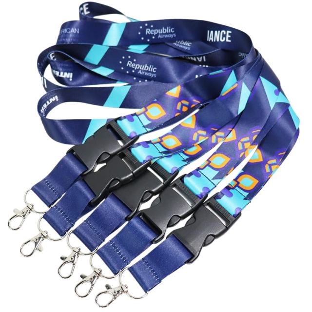 Custom Dye Sublimation Lanyards (Custom ID Cards Optional)