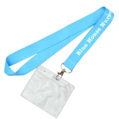 Clear Plastic ID Card Holder