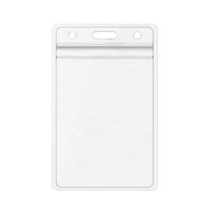 Clear Plastic ID Card Holder
