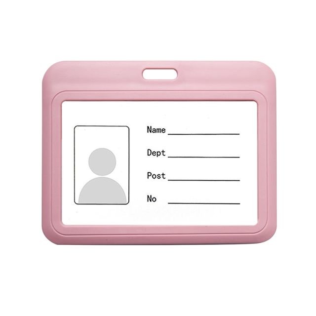 Hard Plastic ID Card Holder