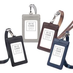Leather ID Card Holder
