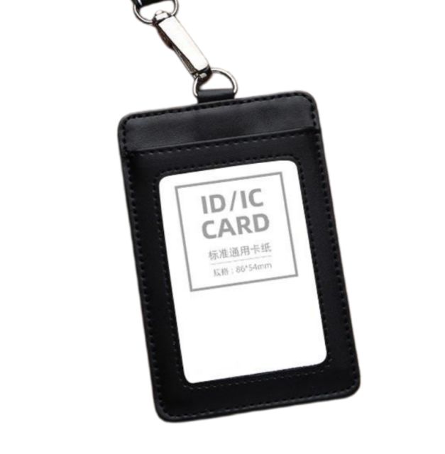 Leather ID Card Holder