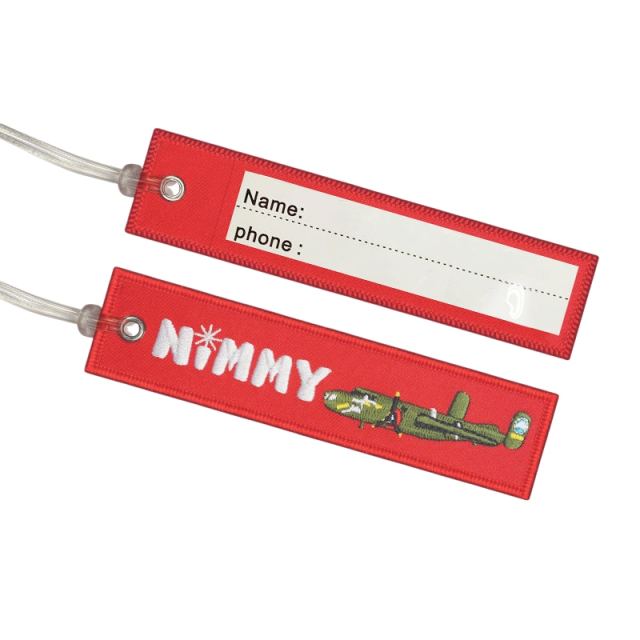 Custom Embroidered Luggage Tags
