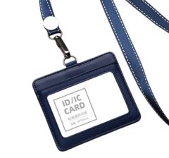 Leather ID Card Holder