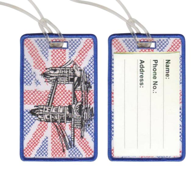 Custom Embroidered Luggage Tags