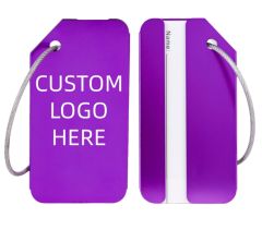 Custom Aluminum Luggage Tag with Name Card