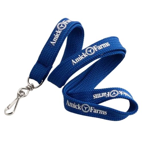 Custom Tubular Lanyards (Custom ID Cards Optional)