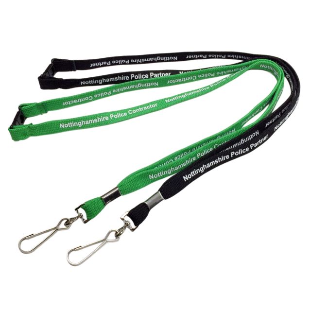 Custom Tubular Lanyards (Custom ID Cards Optional)