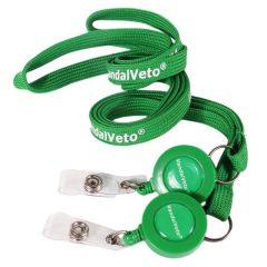 Custom Tubular Lanyards (Custom ID Cards Optional)