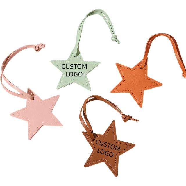 Custom Leather Luggage Tags
