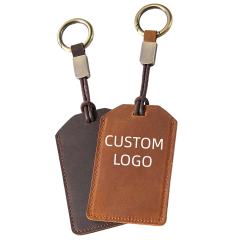 Custom Leather Luggage Tags