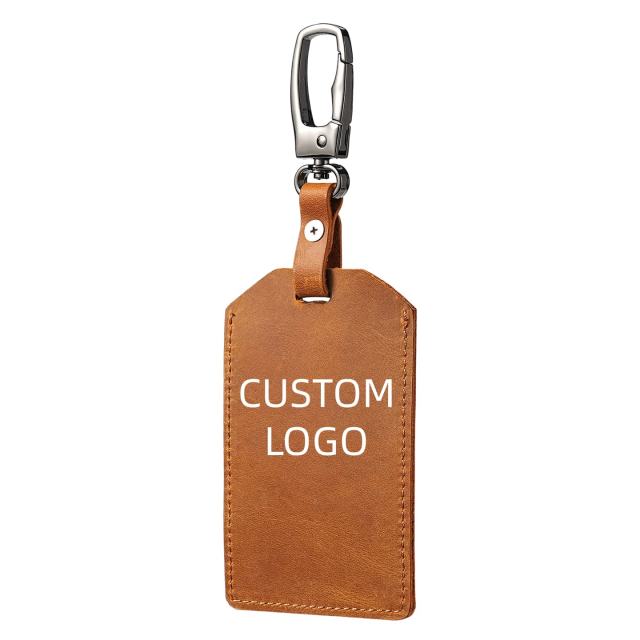 Custom Leather Luggage Tags