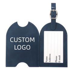 Custom Leather Luggage Tags