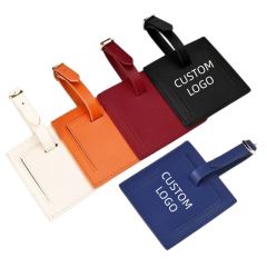 Custom Leather Luggage Tags