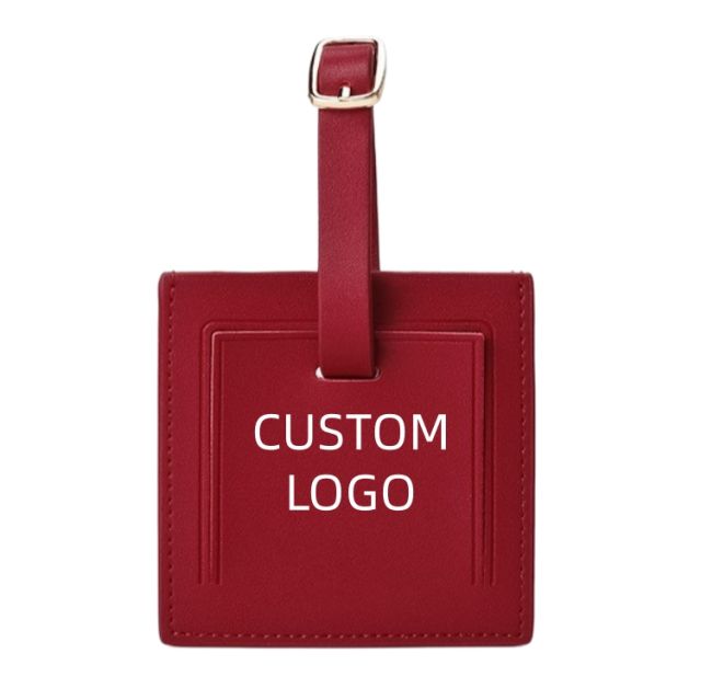 Custom Leather Luggage Tags