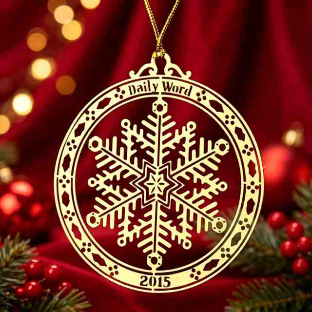 Custom Gold Brass Ornaments