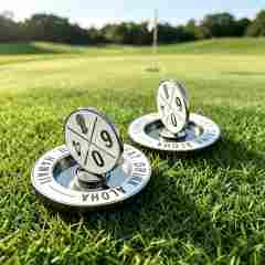 Fully Custom Poker Chip Golf Ball Markers