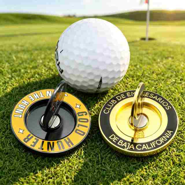 Fully Custom Poker Chip Golf Ball Markers