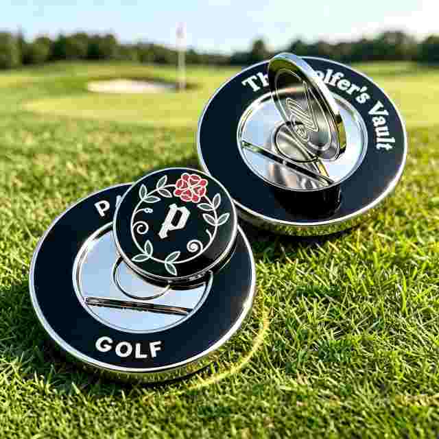 Fully Custom Poker Chip Golf Ball Markers