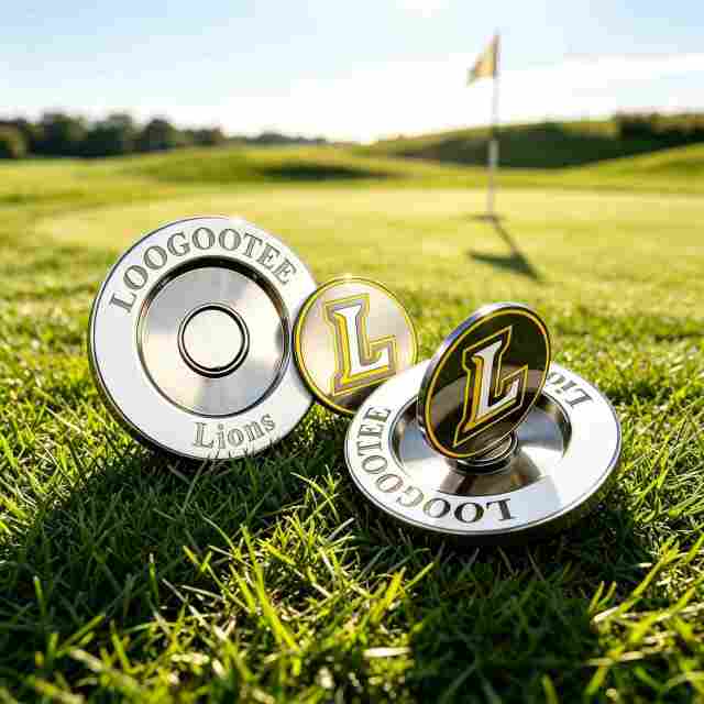 Fully Custom Poker Chip Golf Ball Markers