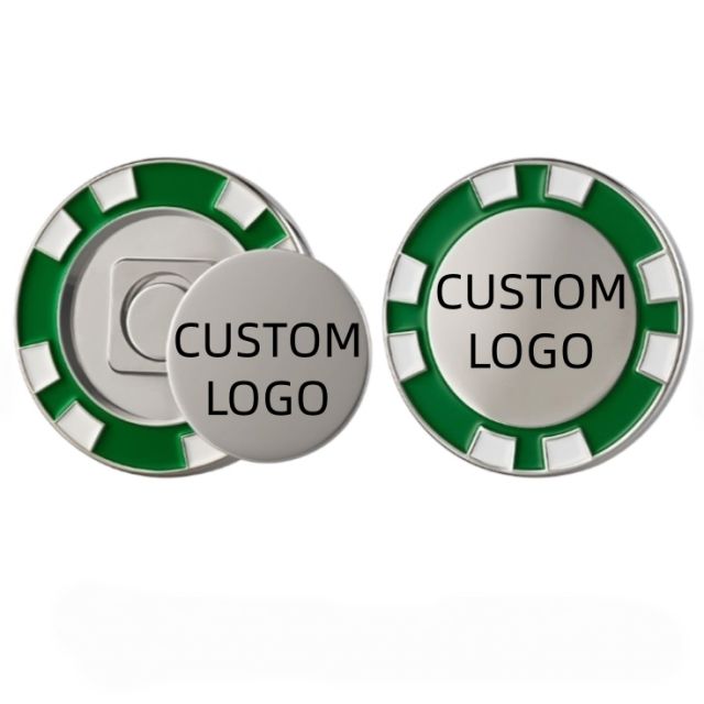 Semi-Custom Poker Chip Golf Ball Markers