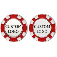 Semi-Custom Poker Chip Golf Ball Markers