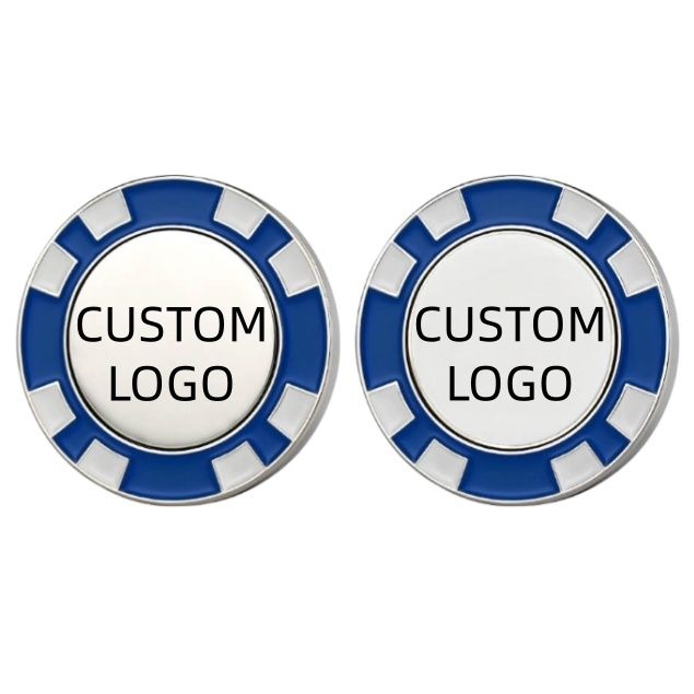 Semi-Custom Poker Chip Golf Ball Markers