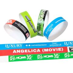 Custom Full Color Printed Tyvek Wristbands