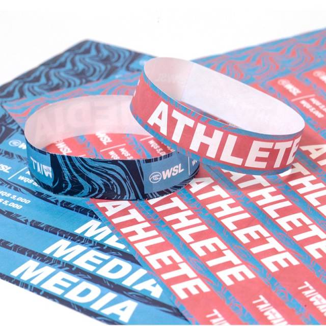 Custom Full Color Printed Tyvek Wristbands