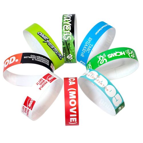 Custom Full Color Printed Tyvek Wristbands