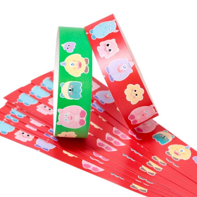 Custom Full Color Printed Tyvek Wristbands