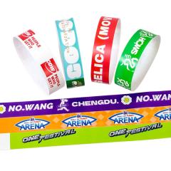 Custom Full Color Printed Tyvek Wristbands