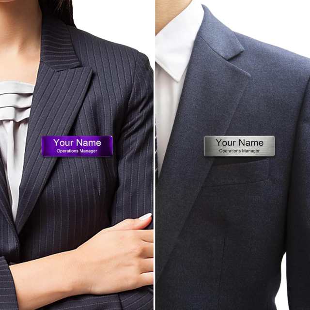 Custom Name Badges & Tags