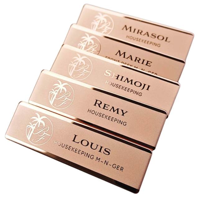 Custom Name Badges & Tags
