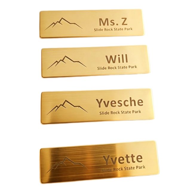 Custom Name Badges & Tags