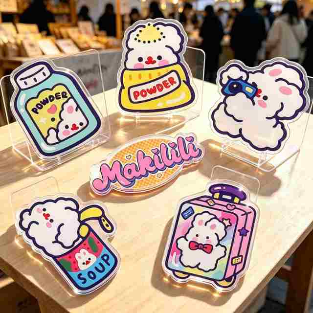 Custom Acrylic Lapel Pins