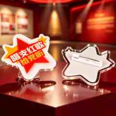 Custom Acrylic Lapel Pins
