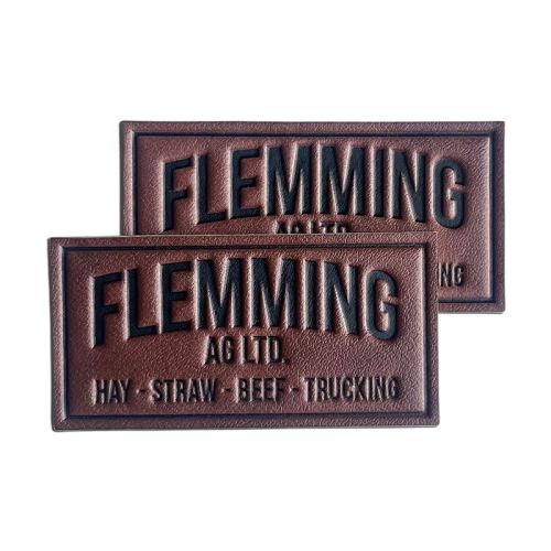 CUSTOM LEATHER PATCHES