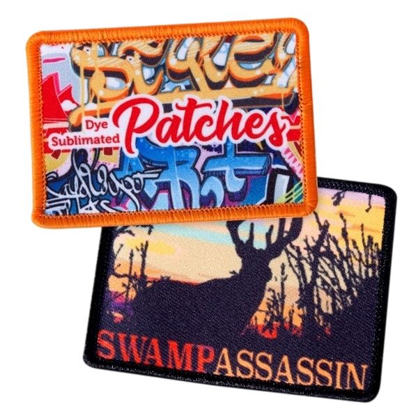 CUSTOM SUBLIMATION PRINTED PATCHES