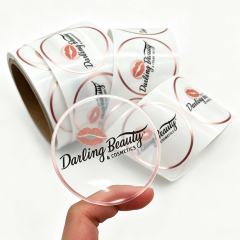 CUSTOM TRANSPARENT STICKERS