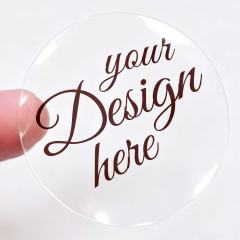 CUSTOM TRANSPARENT STICKERS