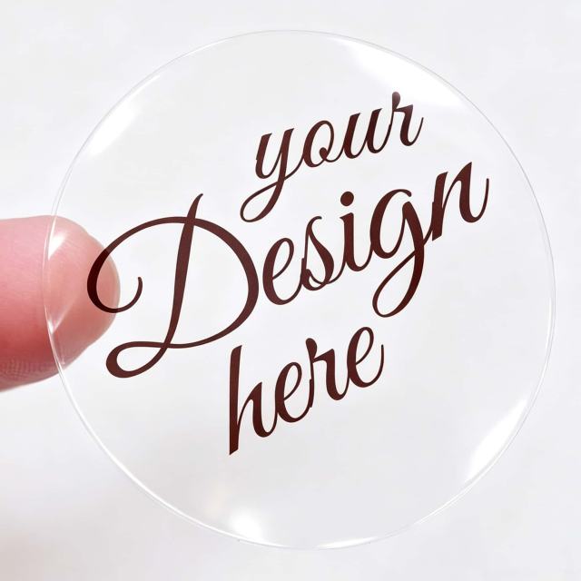 CUSTOM TRANSPARENT STICKERS