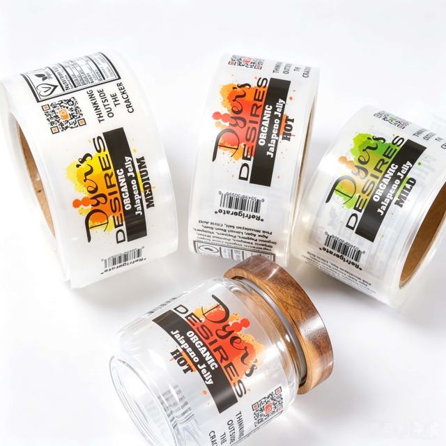 CUSTOM TRANSPARENT STICKERS