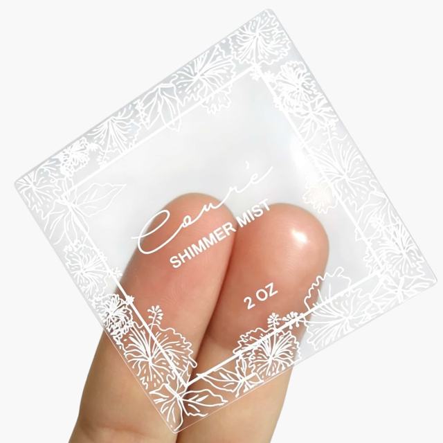 CUSTOM TRANSPARENT STICKERS