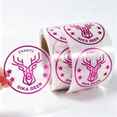 CUSTOM TRANSPARENT STICKERS