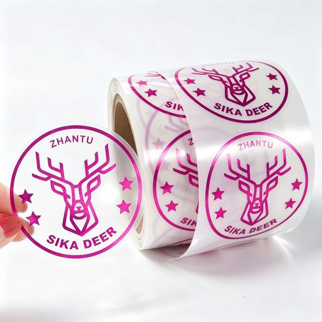 CUSTOM TRANSPARENT STICKERS