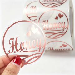 CUSTOM TRANSPARENT STICKERS
